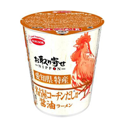 包裝設(shè)計公司推薦訂購愛知縣特產(chǎn)名古屋玉米湯汁使用醬油拉面王牌廚師面類包裝設(shè)計(圖1)