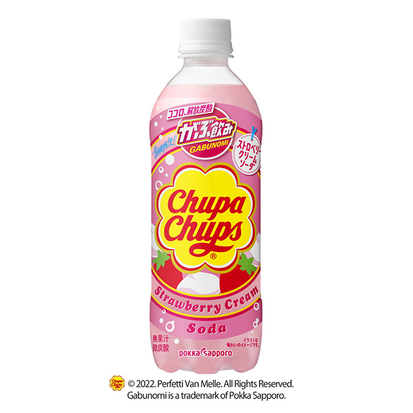 包裝設(shè)計(jì)公司推薦咕嘟咕嘟草莓奶油蘇打果實(shí)清涼飲料包裝設(shè)計(jì)(圖1)