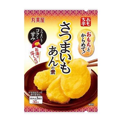 包裝設(shè)計(jì)公司推薦和年糕丈夫糾纏在一起紅薯杏之素丸美屋食品工業(yè)烹飪品包裝設(shè)計(jì)(圖1)