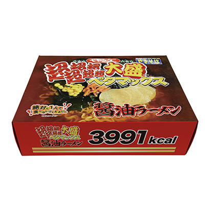 超超超超大盛醬油拉面簡直食品面類包裝設(shè)計(圖1)