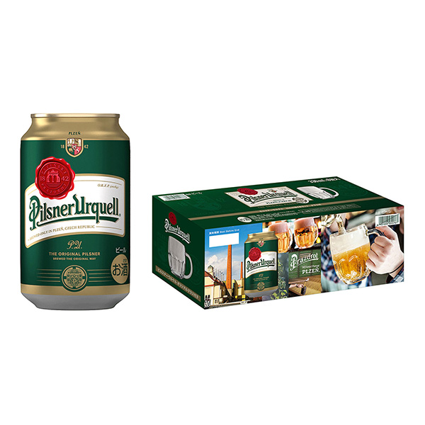 皮爾蘇納·烏克爾朝日啤酒酒類包裝設計(圖1)