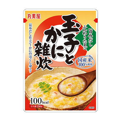 美味可口的雞蛋、雞蛋、年糕丸美屋食品工業(yè)烹飪品包裝設(shè)計(圖1)