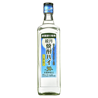 兌碳酸專用鏡月燒酒高榨檸檬三得利·酒類包裝設(shè)計(jì)(圖1)