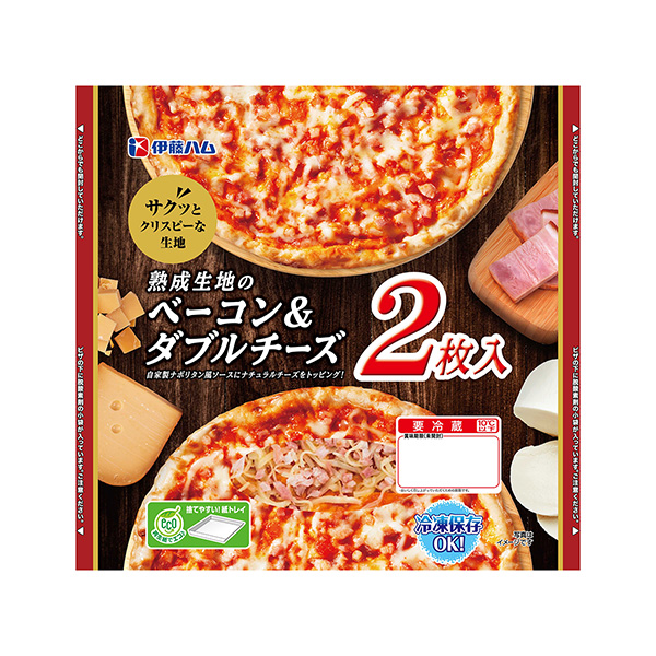 熟化面團(tuán)的培根雙奶酪伊藤火腿包裝設(shè)計(jì)(圖1)