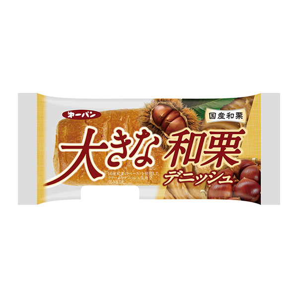 大和栗丹麥酥皮面包第一屋制面包包裝設(shè)計(jì)(圖1)