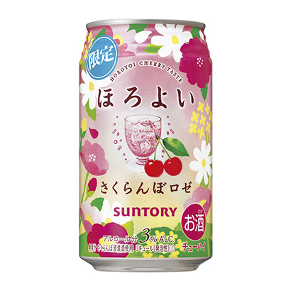 微好的櫻桃零三得利·斯皮里茲酒類包裝設計(圖1)