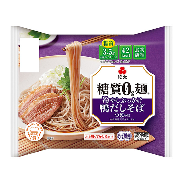 糖質(zhì)0g面冰鎮(zhèn)鴨汁蕎麥面包裝設(shè)計(jì)欣賞(圖1) 糖質(zhì)0g面冰鎮(zhèn)鴨汁蕎麥面包裝設(shè)計(jì)欣賞(圖1)