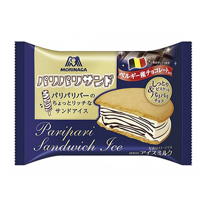 巴黎三明治森永制果冰淇淋類包裝設(shè)計(jì)(圖1)