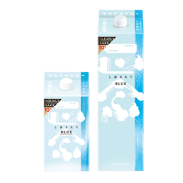 包裝設(shè)計(jì)欣賞菊正宗榨取銀藍(lán)(菊正宗釀酒) (圖1)