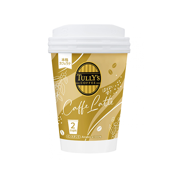 包裝設(shè)計(jì)欣賞杯裝Tully’s coffee拿鐵咖啡(伊藤園) (圖1)